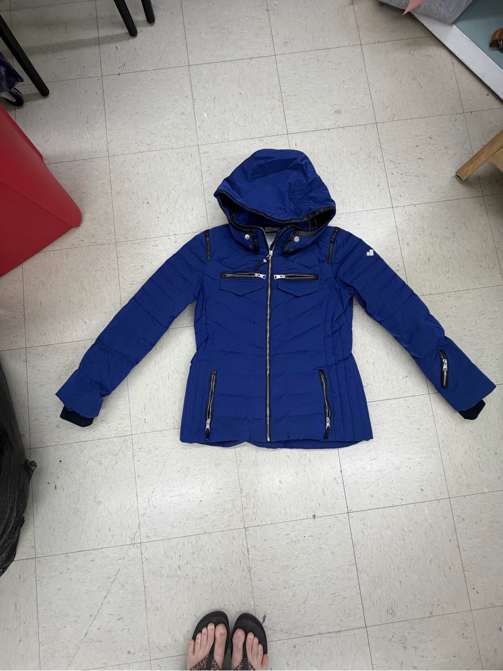 Obermeyer Devon Ladies Down Jacket blue